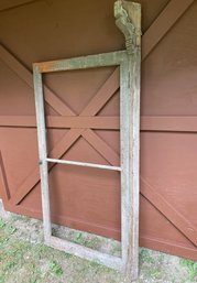 Beautiful Salvaged Antique Cabinet Door Frame