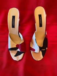 Burberry High Heel Open Toe Sandals Size 36.5