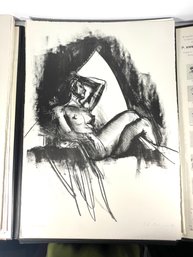 Pietro Annigoni - Large Lithograph  Print 9/25