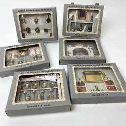 Vintage Brass Miniature Sets Lee Manufacturing