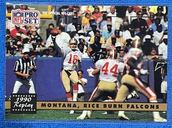 1991 Pro Set Joe Montana Card #329