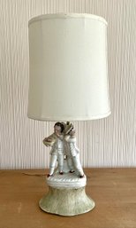 Vintage Porcelain Figurine Lamp
