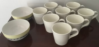 Royal Doulton White Mugs & Bowls.