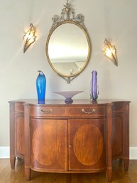 Demilune Cabinet Chest By Wellington Hall