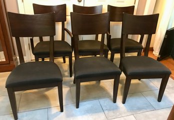 Set Of 6 KATHY IRELAND Dining Chairs