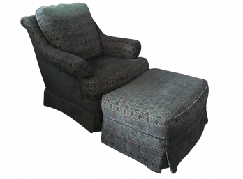 Sherrill Club Chair And Ottoman - Very Comfy!