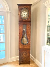 French Provincial  Antique Tall Case Clock