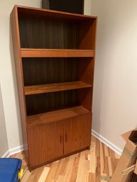 Teak Book Shelf & Storage Cabinet