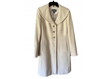 Ann Taylor Cream Coat