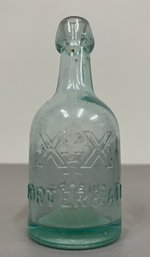 Rare! Harvey & Co. Newport, RI Porter & Ale Glass Bottle