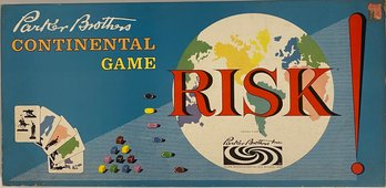 Vintage 1950's Risk Board Game