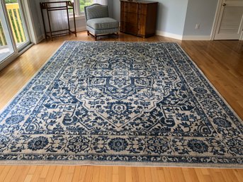 Large Safavieh Brentwood Area Rug, Navy And Light Grey  - 10 X 13