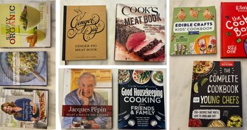 An Assortment Of Cookbooks