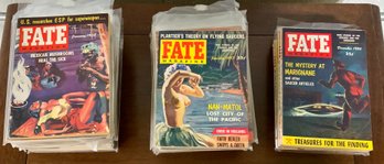 32 Vintage Fate Magazine Lot ~ 1950s ~ Complete Year 1958