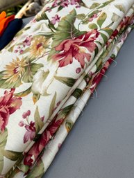 28 Yards Of Floral Fabric