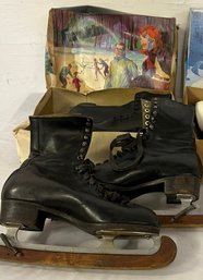 Two Pairs Of Figure Skates