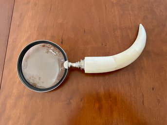 Bone Handled Magnifying Glass