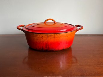 Trianon Enameled Cast Iron Large Dutch Oven - Well Used