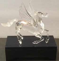 Swarovski Pegasus Crystal 1998 Annual Figurine & Stand. 216 327