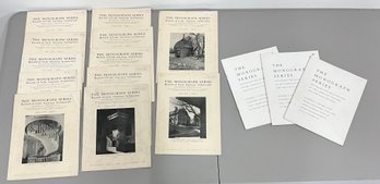 Records Of Early American Architecture Published In 1930s