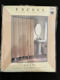 Excel Fabric Shower Curtain