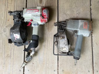 Pair Of Roofing Nailers Including Max Limited Edition And Senco