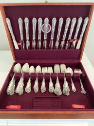Set Of Towle Sterling Flatware For 12