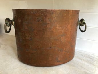 Mauviel M30 Hammered Copper - Oval Wine/ Champagne Bucket (retail $600)