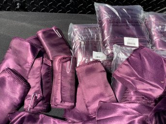 Satin Sash - Purple