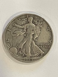 1943-D  Walking Liberty Silver Half Dollar