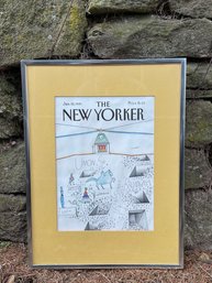 A Framed New Yorker Print