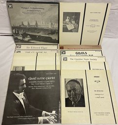 Collection Of Classic Music Vinyl Records Including Tchaikovski