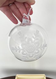 Lauren By Ralph Lauren Glass Ornament