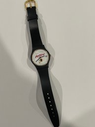 Washington Redskins Bulova Sportstime Wrist Watch In Case.