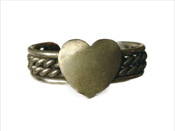 Metal Heart Shaped Bracelet