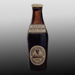 Guiness Imported Extra Stout Metal Bottle