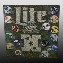 Miller NFC Football Metal Sign