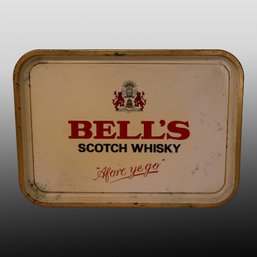Bells Scotch Whiskey Afore Ye Go Scotch Whiskey Bar Tray