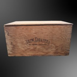 Vintage Jack Daniels Store Diplay Wood Storage Crate Box