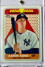 Aaron Judge 2018 Topps Heritage 'New Age Performers' Rated Rookie Insert