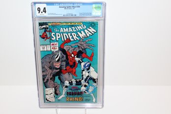1991 Amazing Spider- Man #344 - Graded 9.4