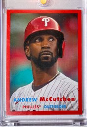 Andrew McCutchen 2021 Topps Archives Red Border SSP/75