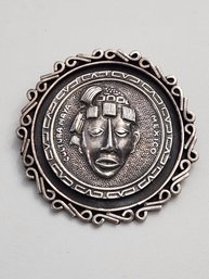 Incredible Vintage Sterling Silver Brooch/Pin From Taxco Mexico