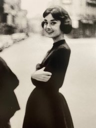 Audrey Hepburn Photo By Sam Shaw Fine Vintage Art Print