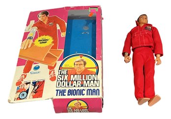 The Six Million Dollar Man 1973 In Box With Bionic Arm In Working Condition