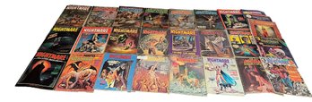 Nightmare Magazine Complete Set #1-23 With 3 Annuals Skywald Publications