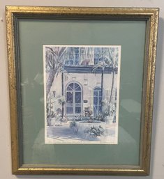 Framed, Signed, And Numbered Lithograph