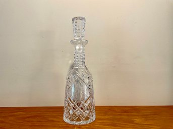 Stunning Hand Cut Crystal Decanter