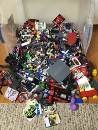 Large Lot Of LEGO Mostly Smaller Pieces