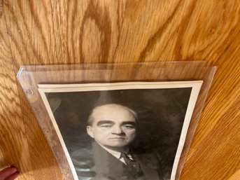 Edward Barrow Photo Laminated